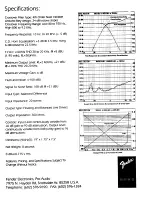 Предварительный просмотр 12 страницы Fender PCN-2 Owner'S Manual