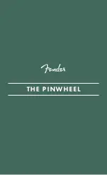 Fender Pinwheel Manual предпросмотр