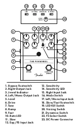 Предварительный просмотр 2 страницы Fender Pinwheel Manual