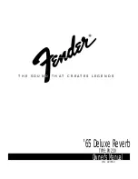 Fender PR 239 Owner'S Manual preview