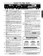 Предварительный просмотр 9 страницы Fender PR 448 Instruction Manual