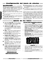 Предварительный просмотр 10 страницы Fender PR 448 Instruction Manual