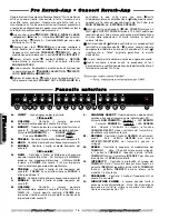 Предварительный просмотр 16 страницы Fender PR 448 Instruction Manual