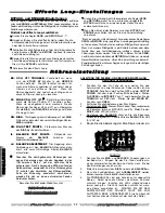 Предварительный просмотр 22 страницы Fender PR 448 Instruction Manual