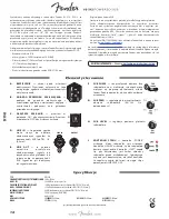 Preview for 14 page of Fender PS-512 Owner'S Manual