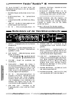 Preview for 14 page of Fender Rumble 60 Operating Instructions Manual