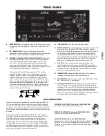 Предварительный просмотр 4 страницы Fender RUMBLE 800 COMBO Owner'S Manual