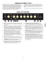 Предварительный просмотр 6 страницы Fender RUMBLE 800 COMBO Owner'S Manual