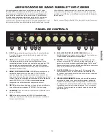 Предварительный просмотр 12 страницы Fender RUMBLE 800 COMBO Owner'S Manual