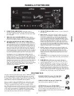 Предварительный просмотр 16 страницы Fender RUMBLE 800 COMBO Owner'S Manual