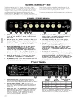 Preview for 20 page of Fender Rumble 800 Owner'S Manual