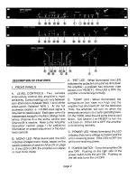 Предварительный просмотр 4 страницы Fender SPA-3000 Owner'S Manual