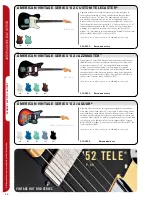 Предварительный просмотр 7 страницы Fender Special Edition Custom Telecaster FMT HH Brochure