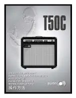 Fender Sunn T50C Operating Instructions Manual предпросмотр