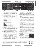 Preview for 7 page of Fender TB-1200 Owner'S Manual