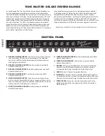 Preview for 2 page of Fender Tone Master Deluxe Reverb User Manual