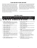 Предварительный просмотр 2 страницы Fender Tone Master Super Reverb Owner'S Manual