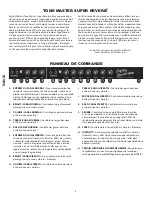 Предварительный просмотр 6 страницы Fender Tone Master Super Reverb Owner'S Manual