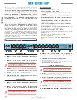 Предварительный просмотр 12 страницы Fender Twin Reverb Owner'S Manual