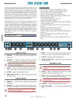 Предварительный просмотр 16 страницы Fender Twin Reverb Owner'S Manual