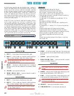 Предварительный просмотр 24 страницы Fender Twin Reverb Owner'S Manual