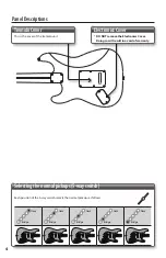 Предварительный просмотр 4 страницы Fender V-Guitar GC-1 GK-Ready Stratocaster Owner'S Manual