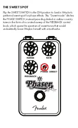 Preview for 9 page of Fender WAYLON JENNINGS PHASER Manual