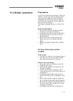 Предварительный просмотр 105 страницы FENDT Bianco Series Manual