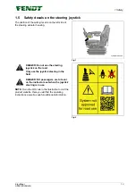 Предварительный просмотр 13 страницы FENDT ErgoSteer SP001V9810010 Operator'S Manual