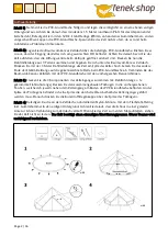 Preview for 2 page of fenek.shop Luxury Camping Tent 5m Manual