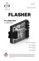 Preview for 1 page of Feniex FLASHER H-2220 Manual