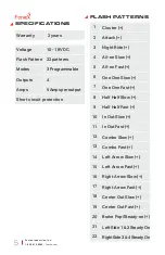 Preview for 5 page of Feniex FLASHER H-2220 Manual