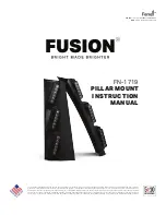 Feniex FUSION FN-1719 Instruction Manual preview