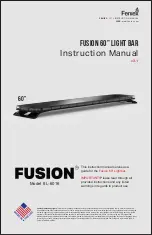 Feniex Fusion L-6016 Instruction Manual предпросмотр