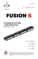 Feniex FUSION-S 400 Manual preview