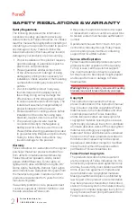 Preview for 2 page of Feniex FUSION-S 400 Manual