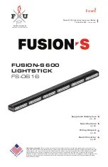 Feniex FUSION-S 600 Manual предпросмотр