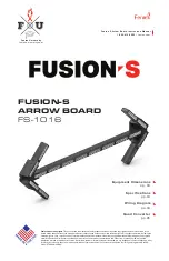 Preview for 1 page of Feniex FUSION-S ARROW BOARD Manual