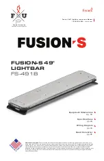 Предварительный просмотр 1 страницы Feniex FUSION-S FS-4918 Manual