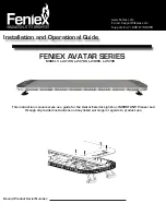 Preview for 1 page of Feniex L-22109 Installation And Operational Manual