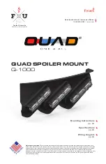 Feniex QUAD Q-1000 Mounting Instructions preview