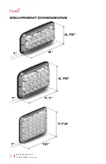 Preview for 3 page of Feniex SPOT LUX S-3700 Instruction Manual