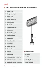 Предварительный просмотр 6 страницы Feniex SPOT LUX Series Instruction Manual