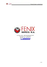 Preview for 71 page of Fenix Imvico PPCF17TS Series Installation Manual