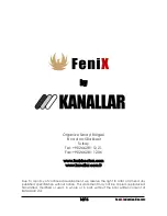 Предварительный просмотр 16 страницы Fenix 45 Turbo User Manual