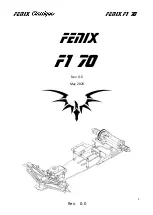 Preview for 1 page of Fenix Classique F1 70 Manual