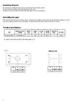 Preview for 7 page of Fenix Ecosun 750 IKP Instructions For Installation And Use Manual