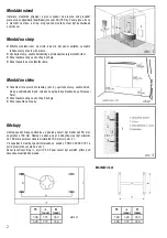 Предварительный просмотр 2 страницы Fenix Ecosun G Series Instructions For Installation And Use Manual