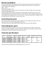 Preview for 4 page of Fenix Ecosun GS 300 Instructions For Installation And Use Manual