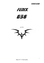 Fenix G56 Manual предпросмотр